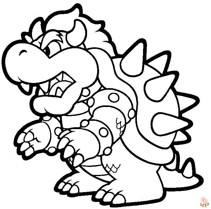 Coloriage Mario Les meilleurs dessins à imprimer