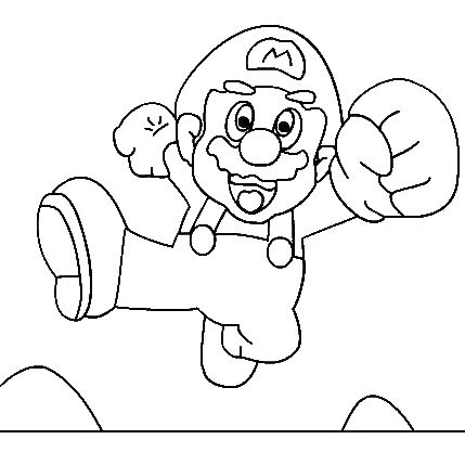 Coloriage Mario Les meilleurs dessins à imprimer