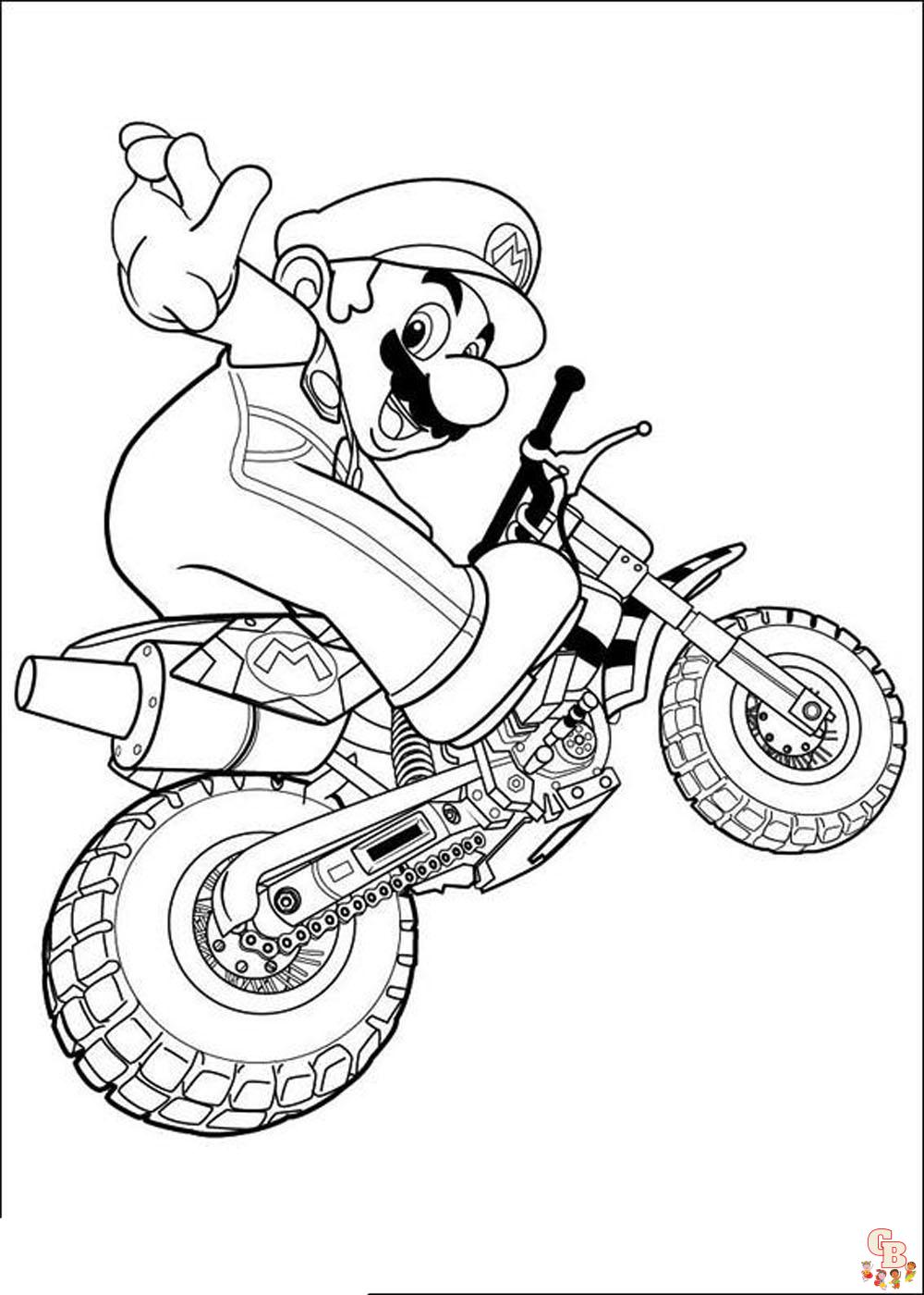 Coloriage Mario Les meilleurs dessins à imprimer