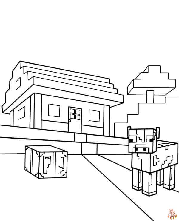 Coloriage Minecraft gratuits Idées de coloriage pour les fans