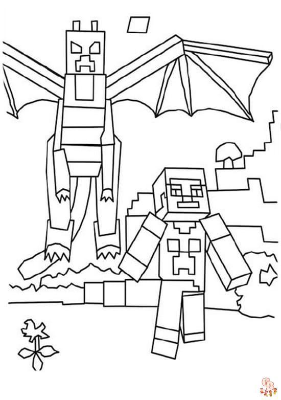 Coloriage Minecraft gratuits Idées de coloriage pour les fans