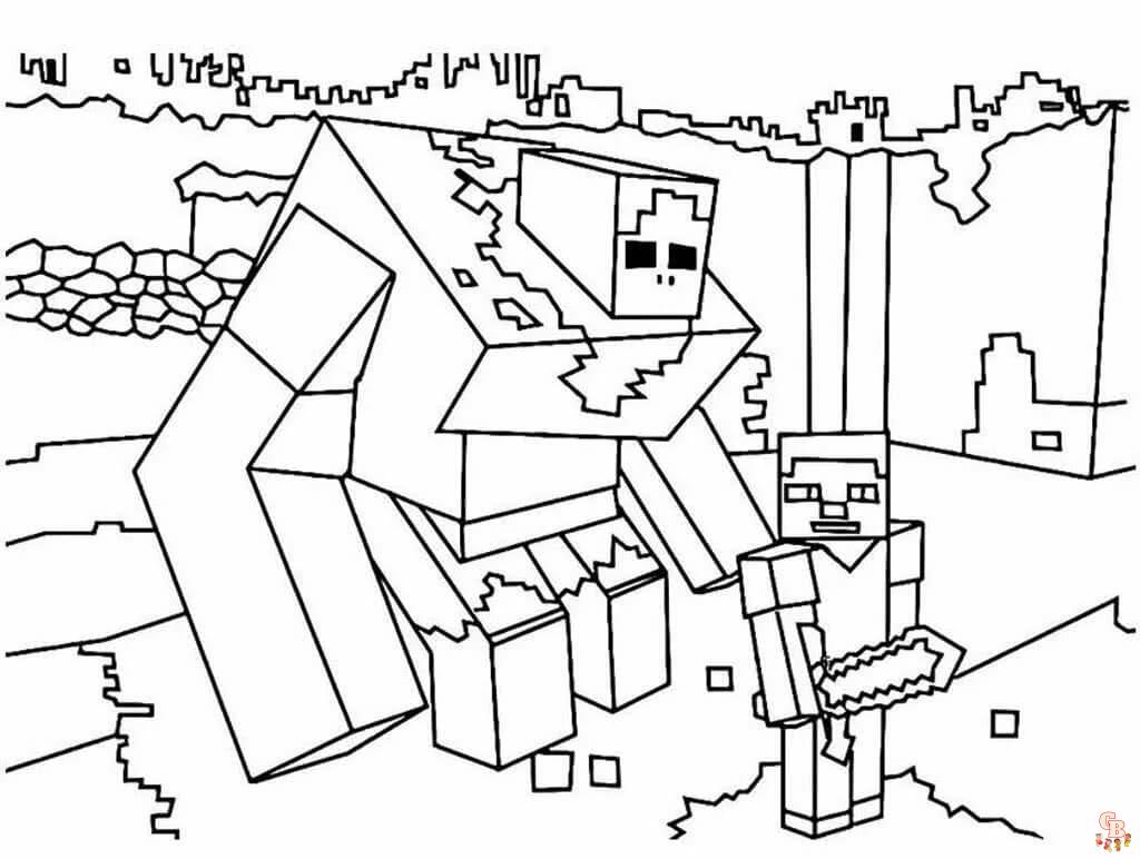 Coloriage Minecraft gratuits Idées de coloriage pour les fans