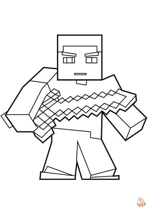 Coloriage Minecraft gratuits Idées de coloriage pour les fans