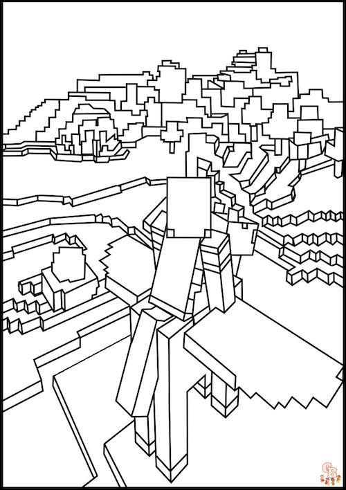 Coloriage Minecraft gratuits Idées de coloriage pour les fans