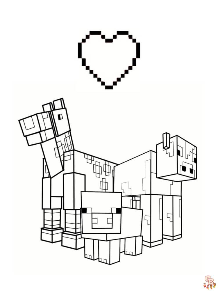 Coloriage Minecraft gratuits Idées de coloriage pour les fans