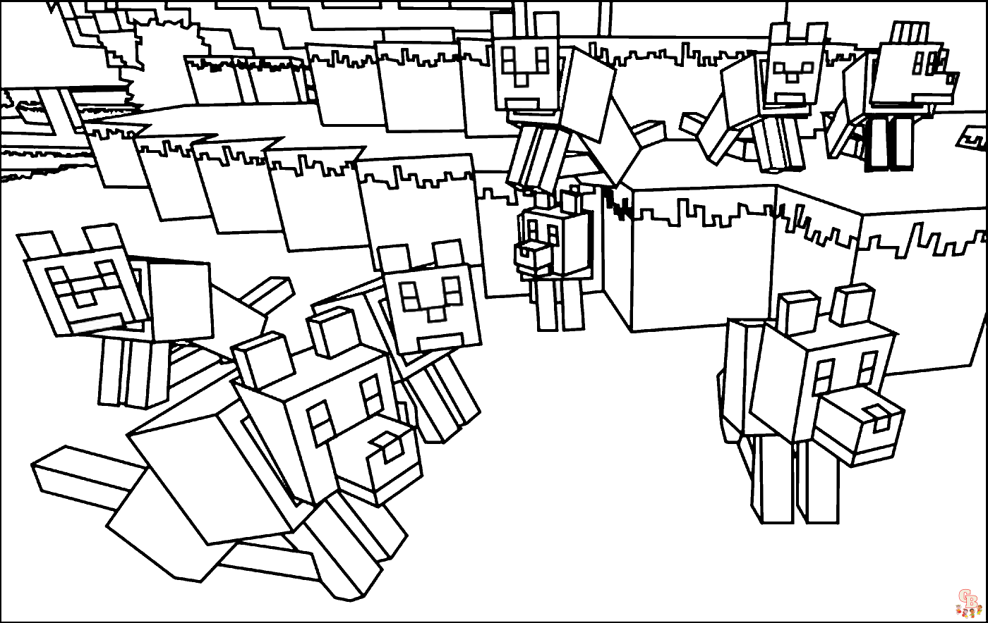 Coloriage Minecraft gratuits Idées de coloriage pour les fans