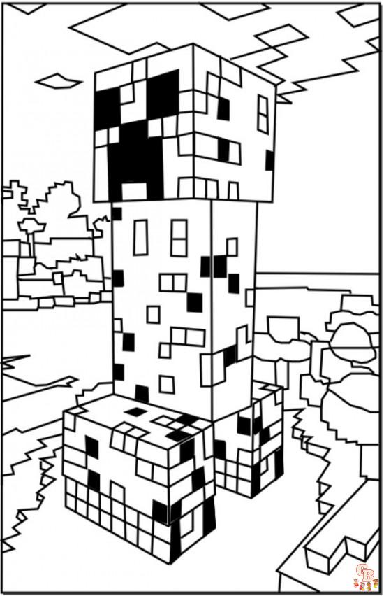 Coloriage Minecraft gratuits Idées de coloriage pour les fans