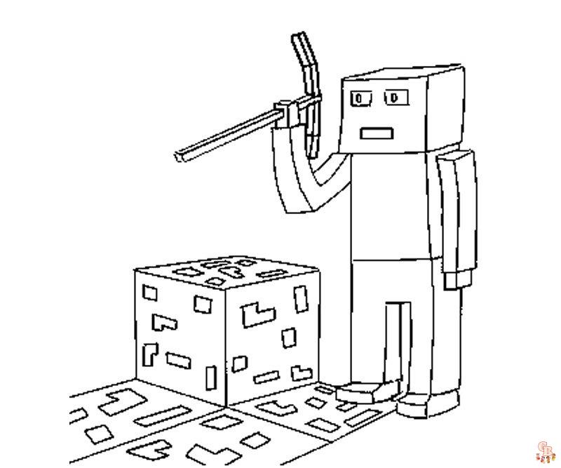 Coloriage Minecraft gratuits Idées de coloriage pour les fans