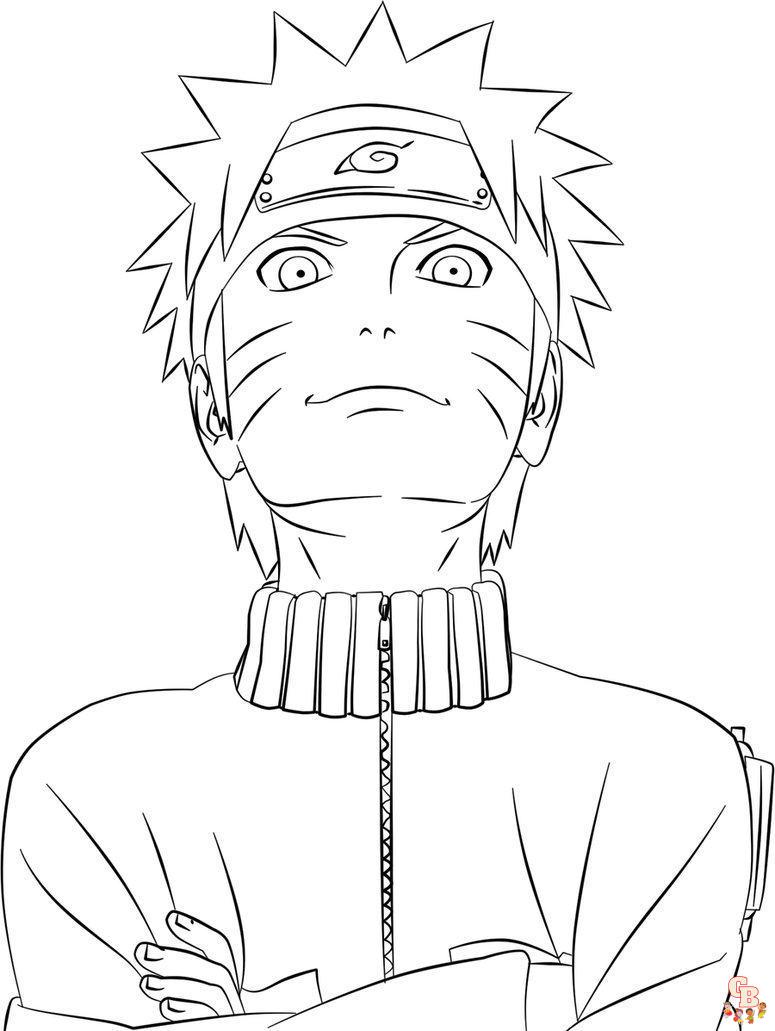 Les meilleurs coloriages Naruto en langue française