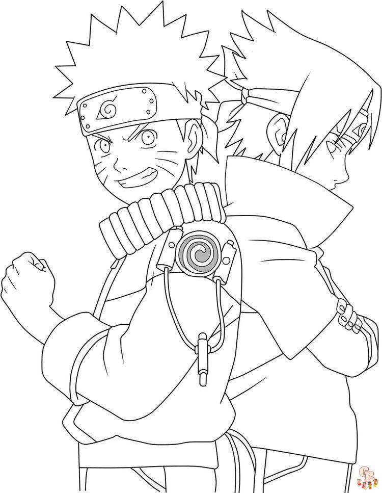 Les meilleurs coloriages Naruto en langue française