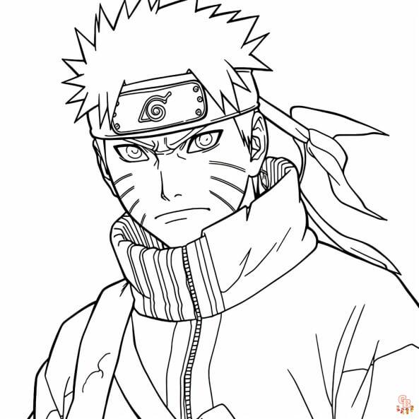 Les meilleurs coloriages Naruto en langue française