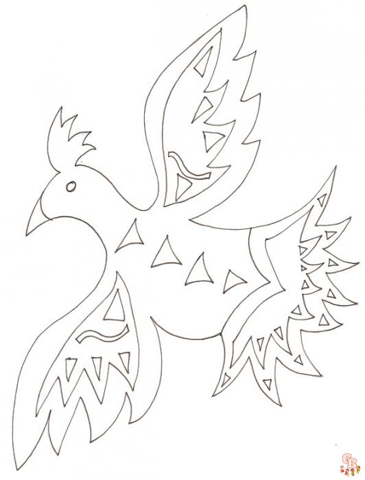 Coloriage oiseau Modèles réalistes, exotiques et mignons à colorier pour enfants