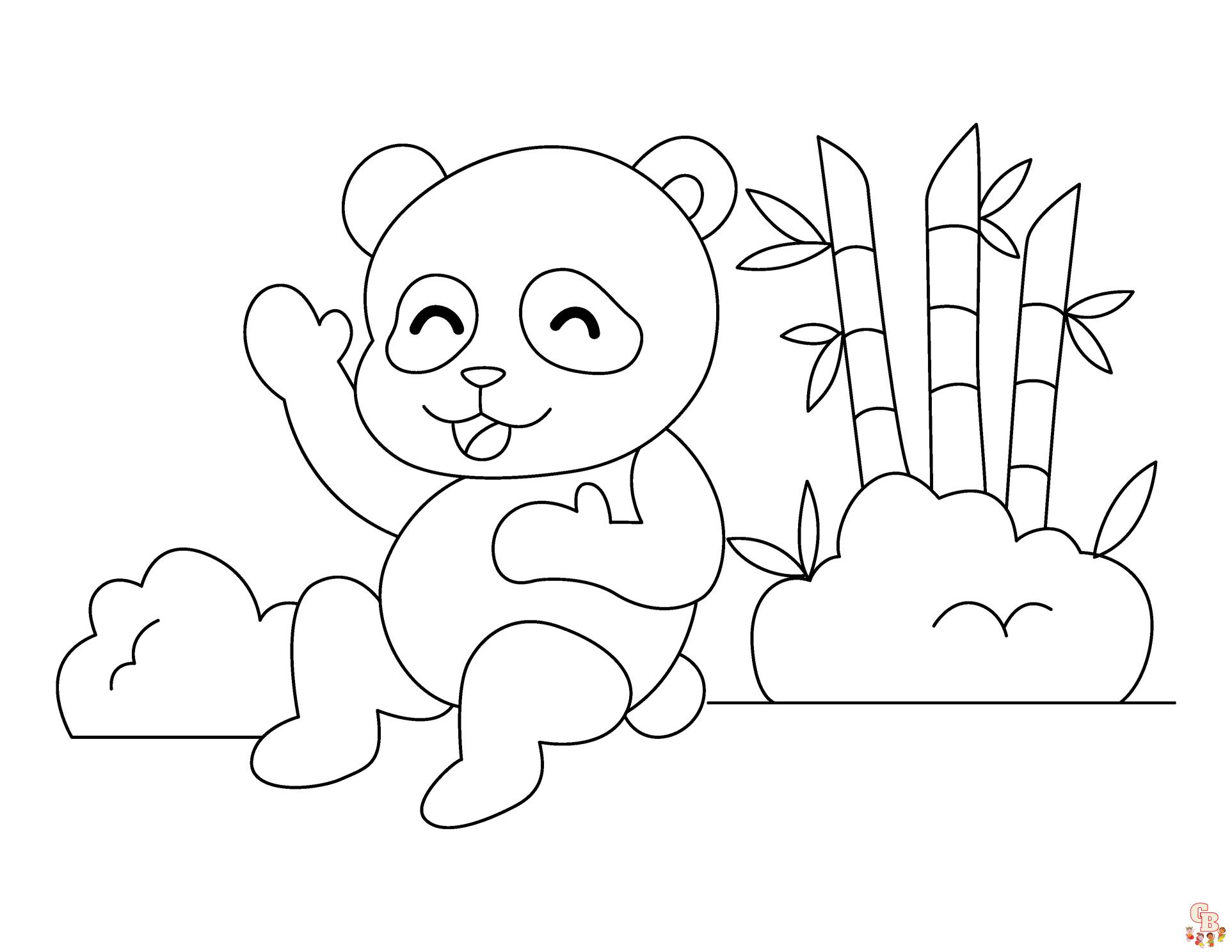 Découvrez les meilleurs coloriages de panda