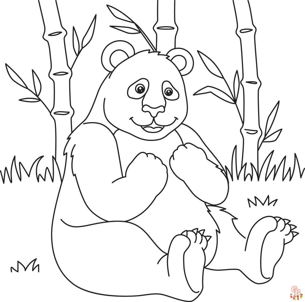 Découvrez les meilleurs coloriages de panda