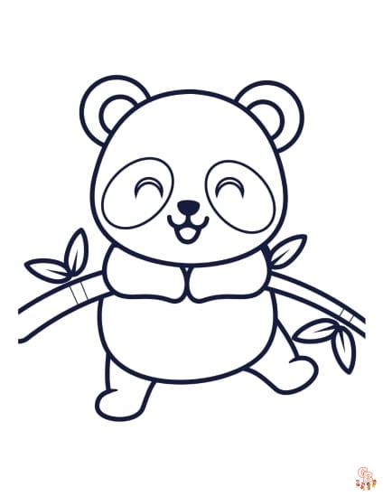 Découvrez les meilleurs coloriages de panda