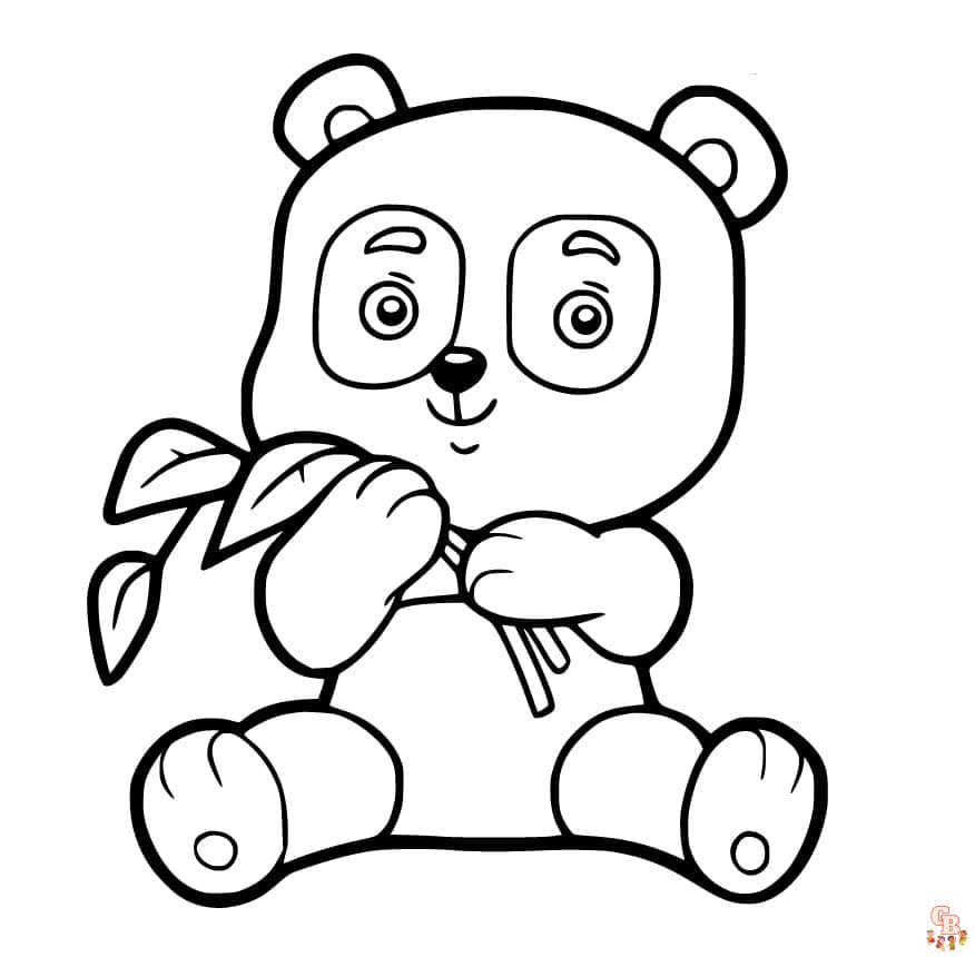 Découvrez les meilleurs coloriages de panda