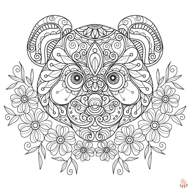 Découvrez les meilleurs coloriages de panda