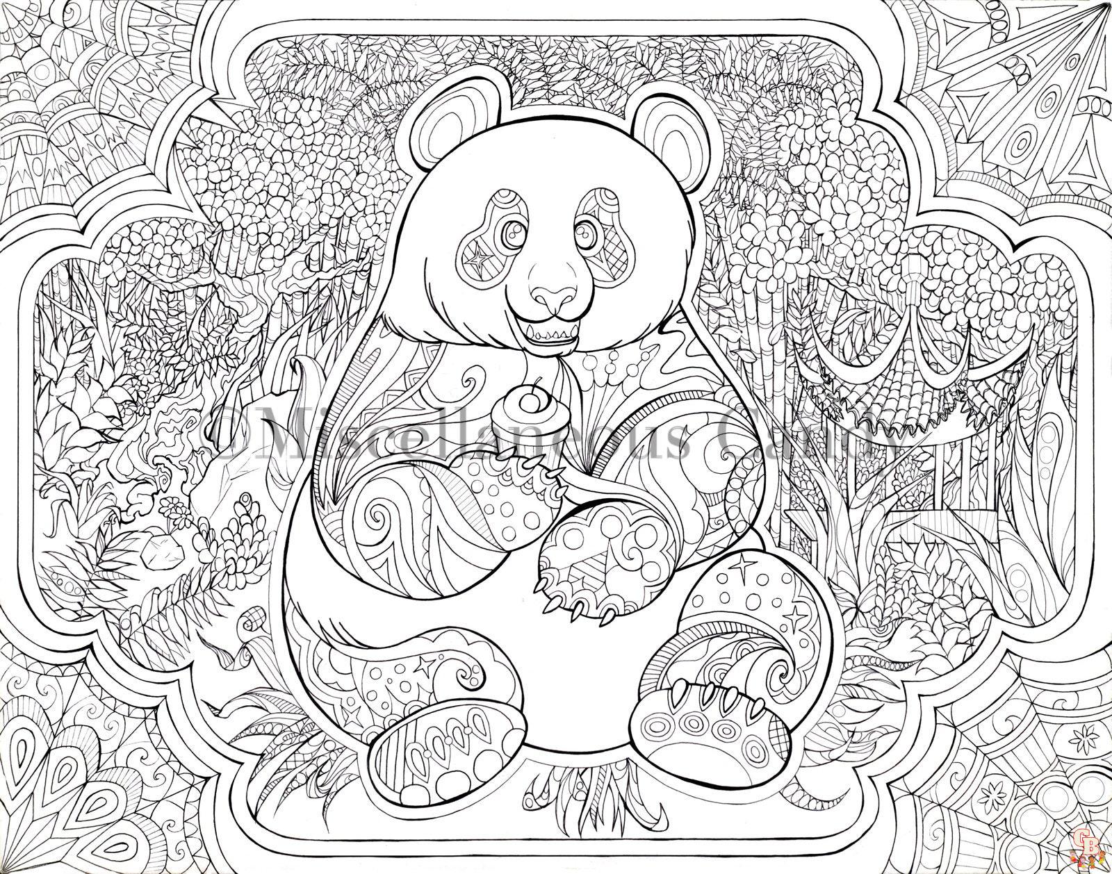 Découvrez les meilleurs coloriages de panda