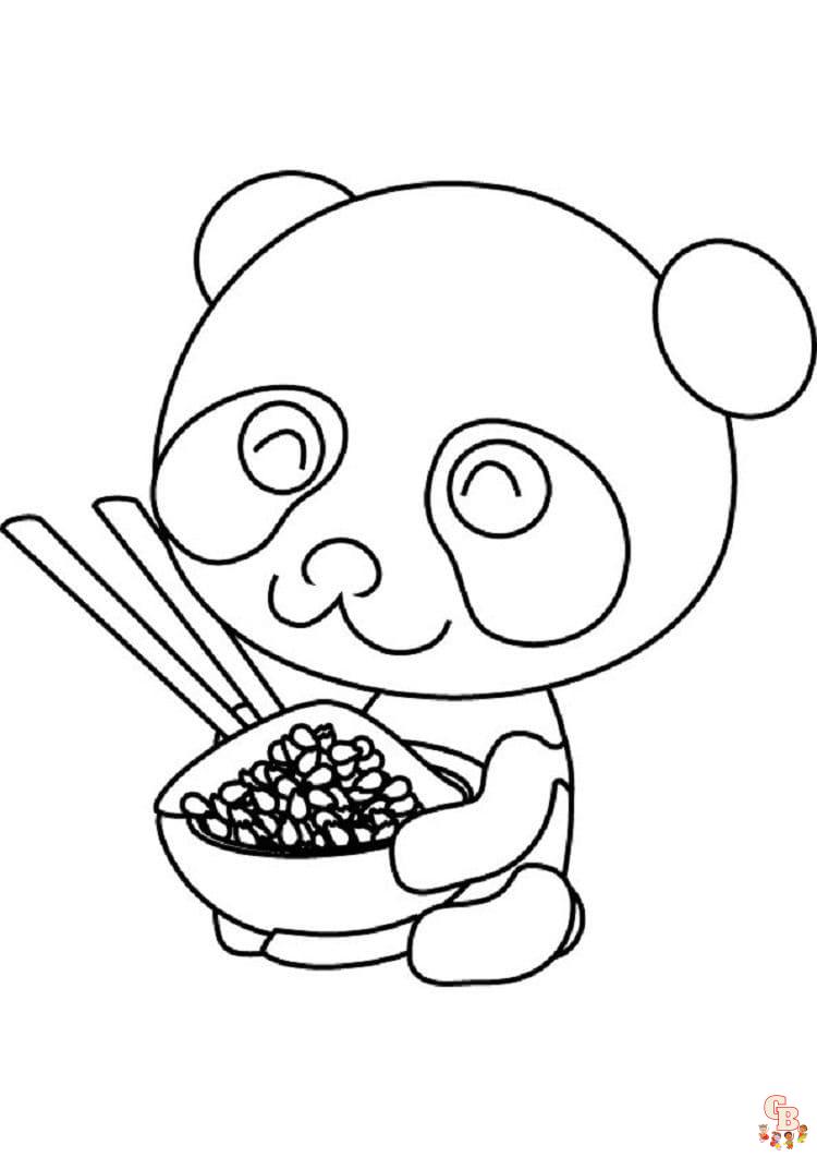 Découvrez les meilleurs coloriages de panda