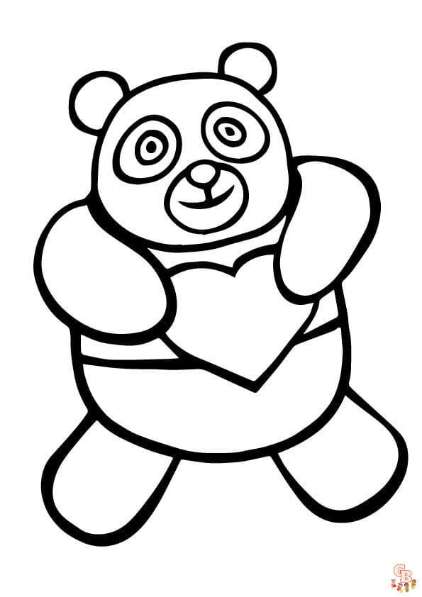 Découvrez les meilleurs coloriages de panda