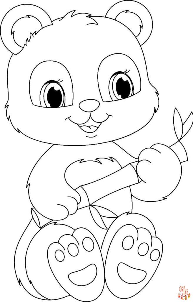 Découvrez les meilleurs coloriages de panda