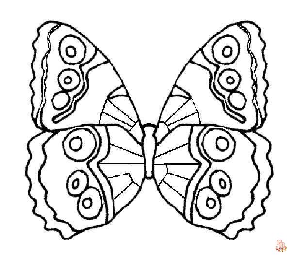 Coloriage papillon - Des modèles gratuits pour enfants et passionnés d'insectes