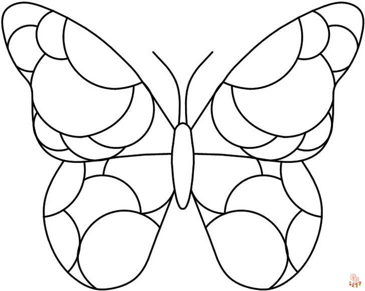 Coloriage papillon - Des modèles gratuits pour enfants et passionnés d'insectes