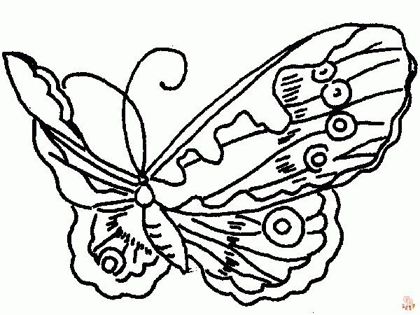 Coloriage papillon - Des modèles gratuits pour enfants et passionnés d'insectes