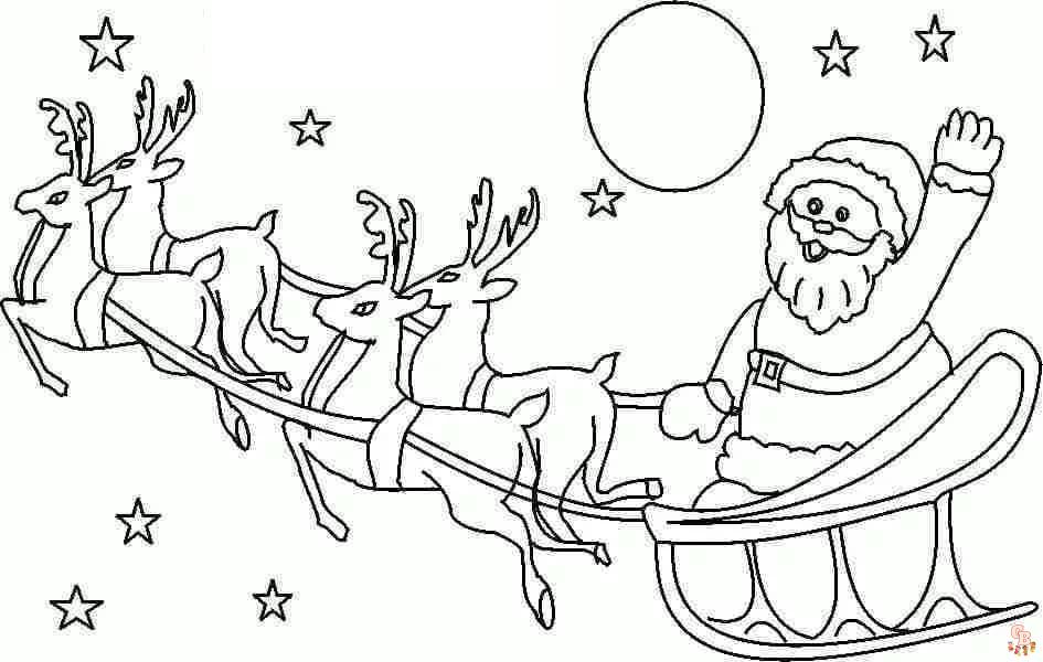 Top 6 meilleurs coloriages de Père Noël et sapin en 2023