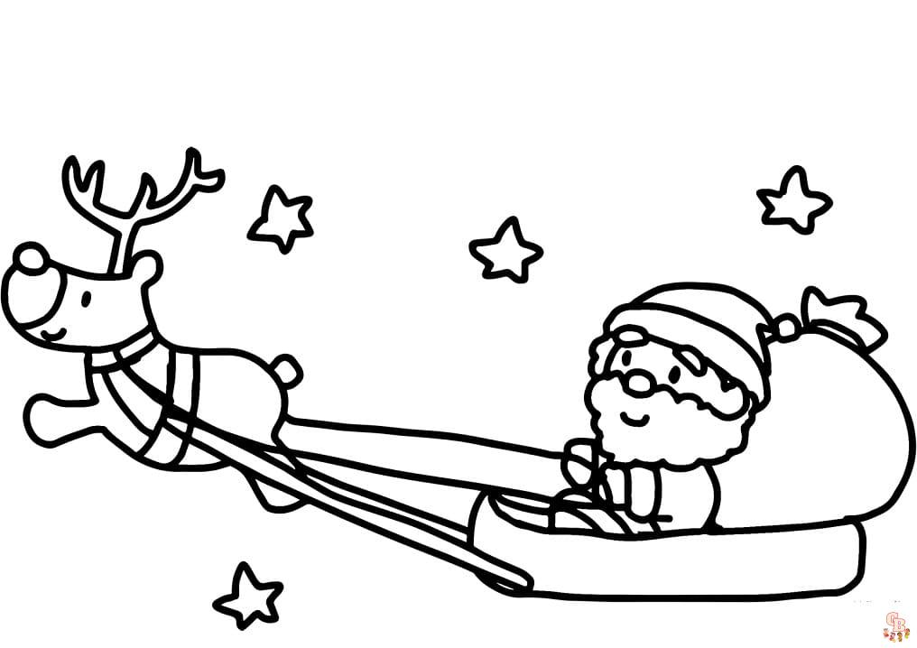 Top 6 meilleurs coloriages de Père Noël et sapin en 2023