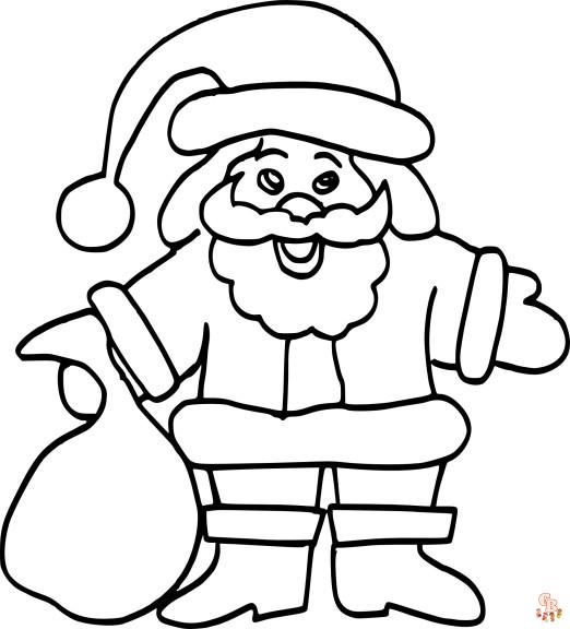 Top 6 meilleurs coloriages de Père Noël et sapin en 2023