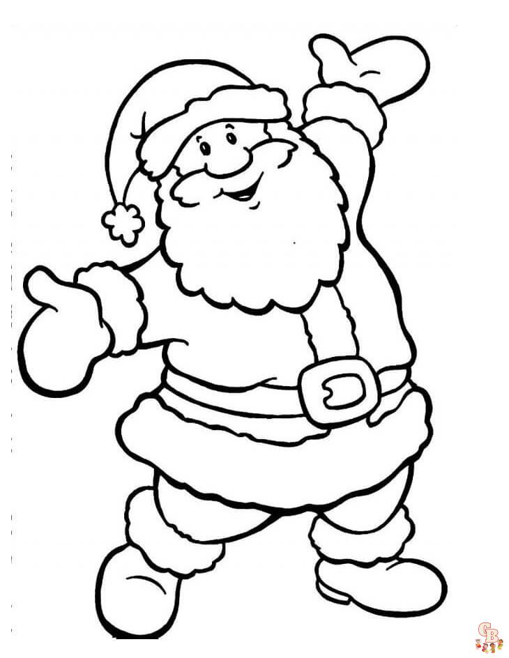 Top 6 meilleurs coloriages de Père Noël et sapin en 2023