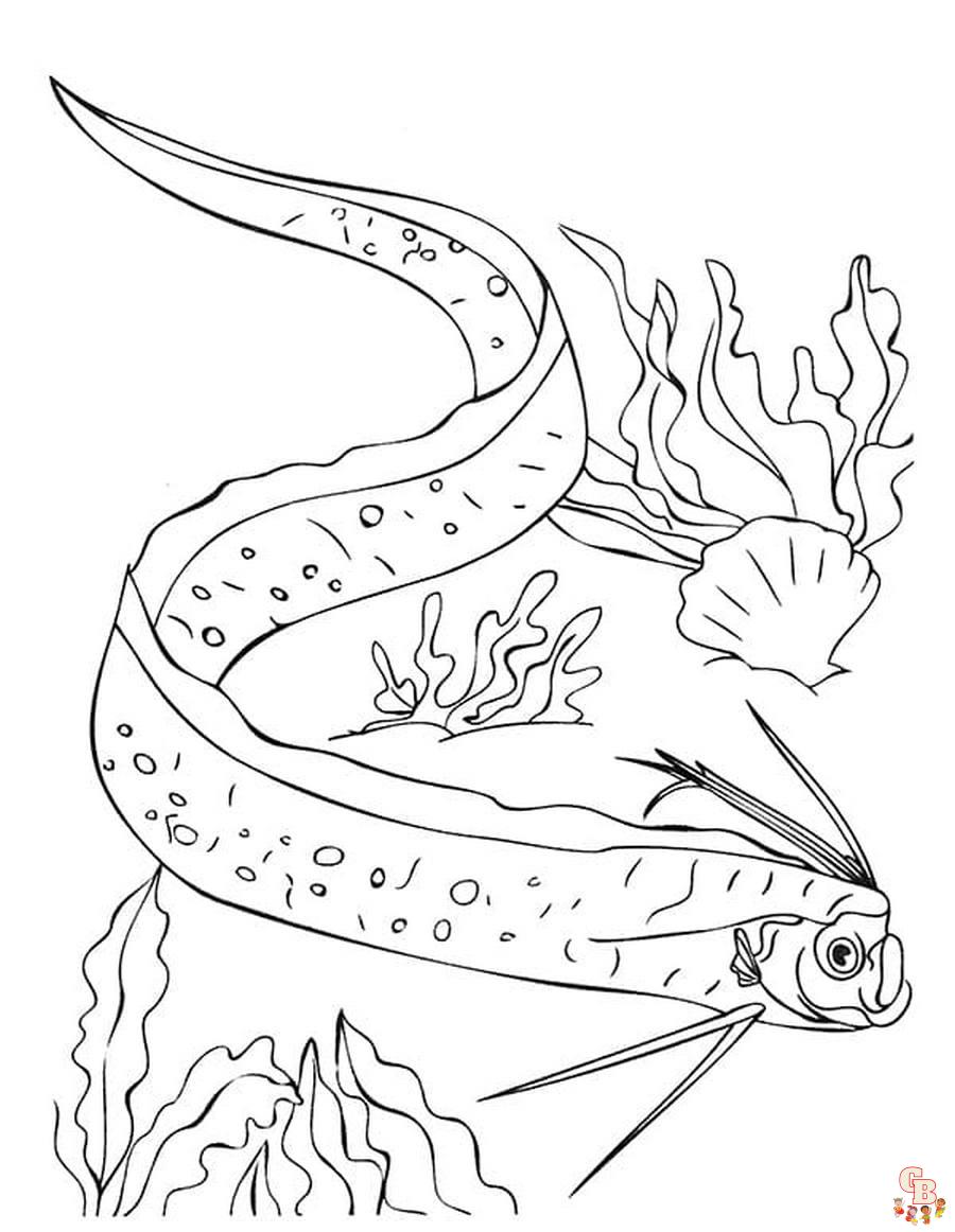 Coloriage Poisson Des Dessins à Imprimer pour les Enfants