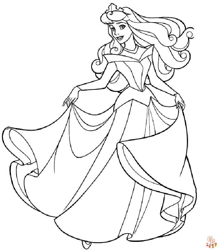 Coloriage Princesse Disney Gratuit - Pages à Colorier des Princesses pour Tous les Âges