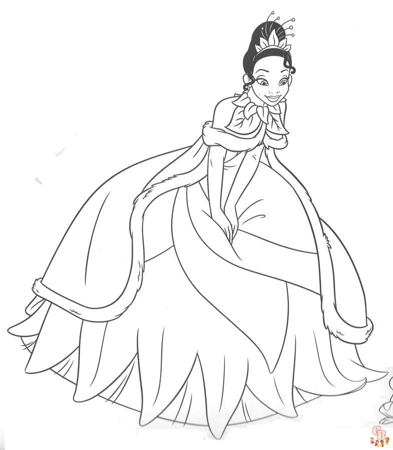 Coloriage Princesse Disney Gratuit - Pages à Colorier des Princesses pour Tous les Âges