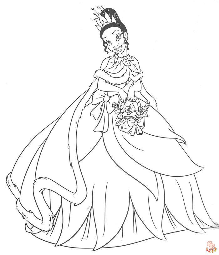 Coloriage Princesse Disney Gratuit - Pages à Colorier des Princesses pour Tous les Âges