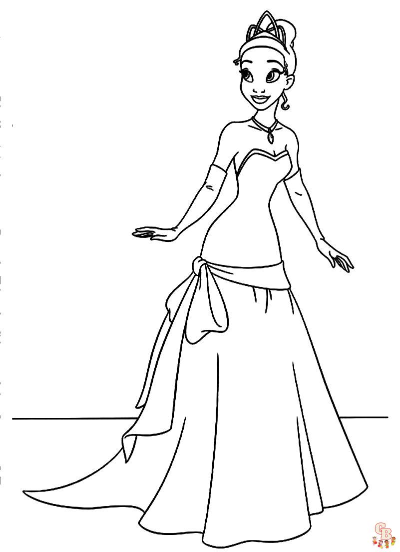 Coloriage Princesse Disney Gratuit - Pages à Colorier des Princesses pour Tous les Âges