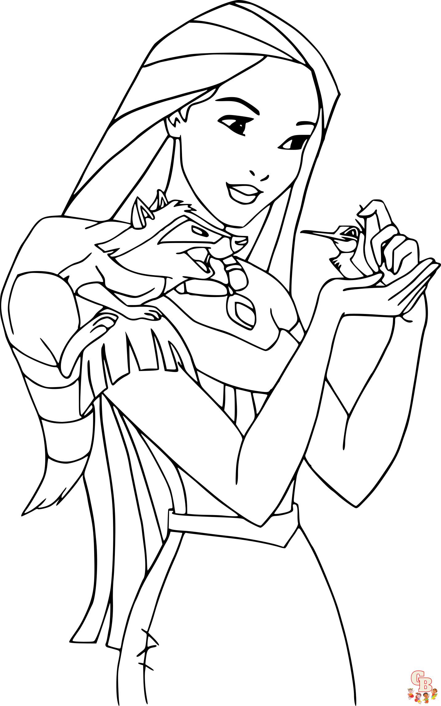 Coloriage Princesse Disney Gratuit - Pages à Colorier des Princesses pour Tous les Âges