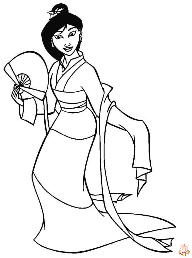 Coloriage Princesse Disney Gratuit - Pages à Colorier des Princesses pour Tous les Âges