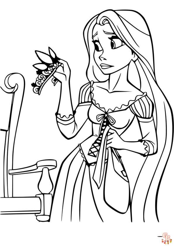 Coloriage Princesse Disney Gratuit - Pages à Colorier des Princesses pour Tous les Âges