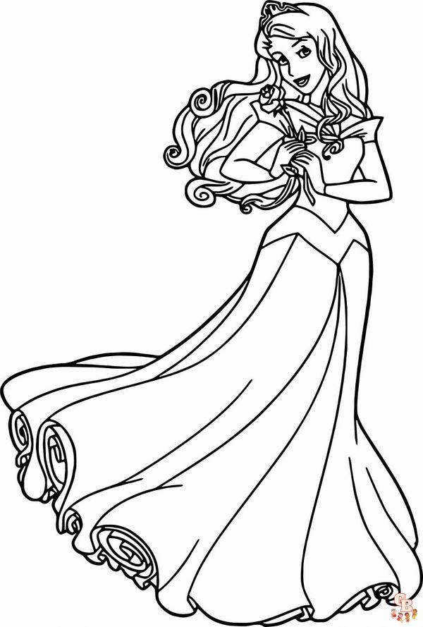 Activités de coloriage pour les princesses