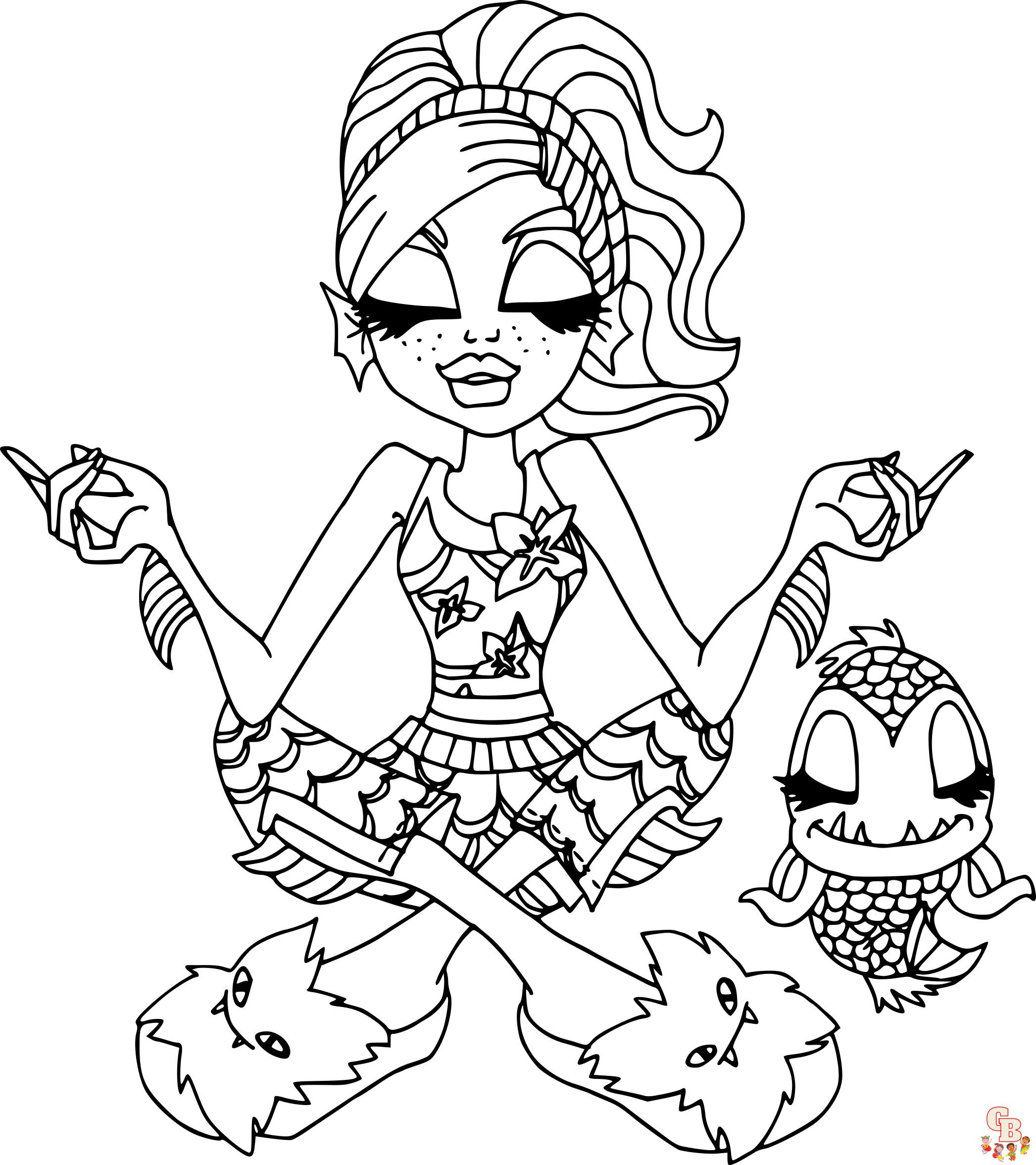 Coloriage Rainbow High Gratuitement - Les Meilleurs Dessins à Colorier