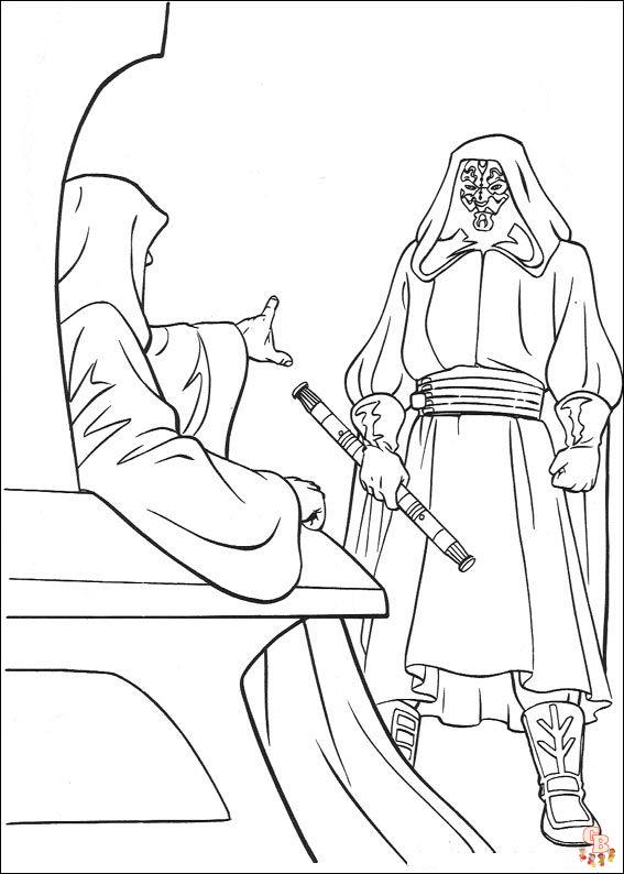 Coloriage Star Wars Gratuitement - Les Meilleurs Dessins pour Enfants