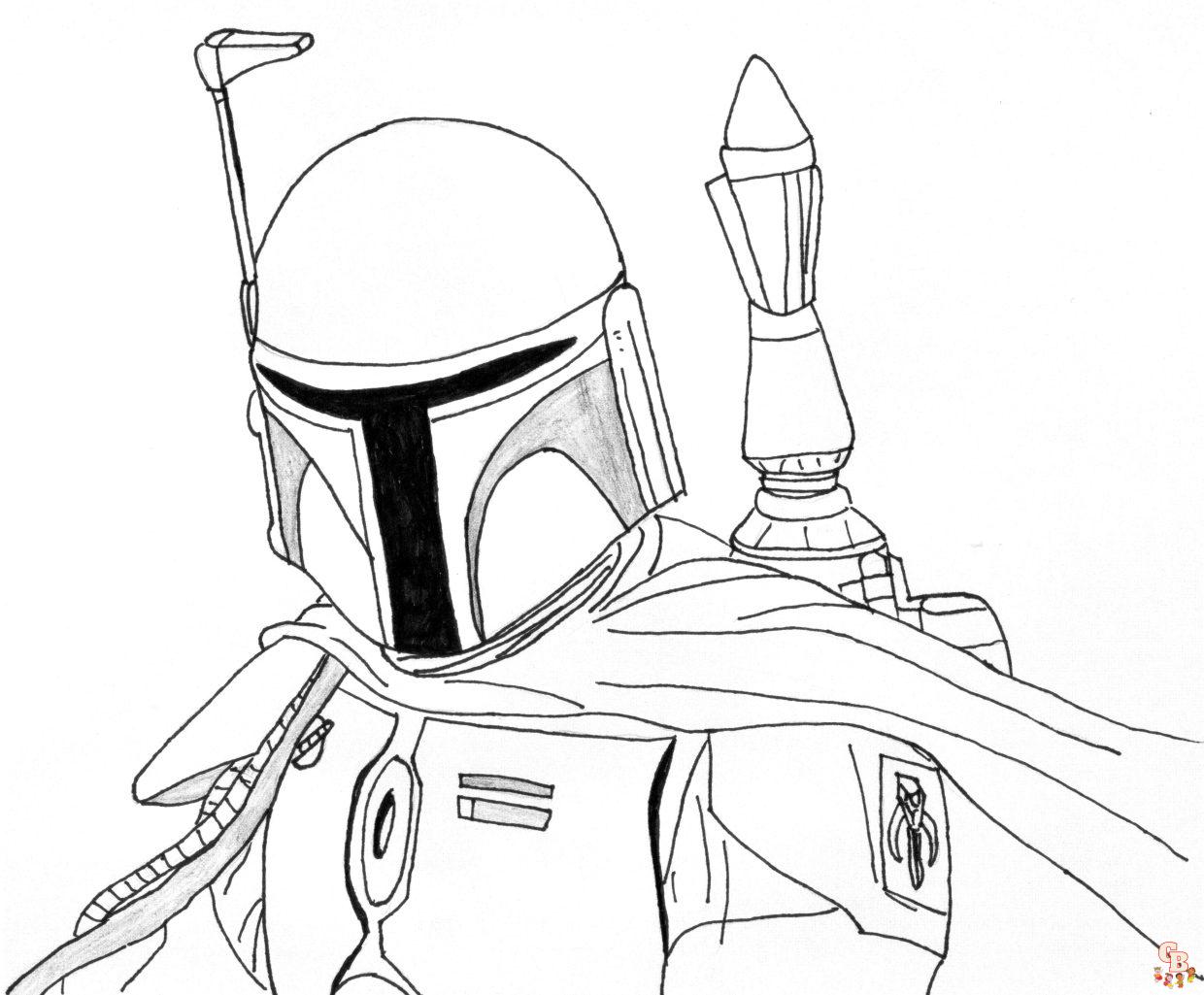 Coloriage Star Wars Gratuitement - Les Meilleurs Dessins pour Enfants