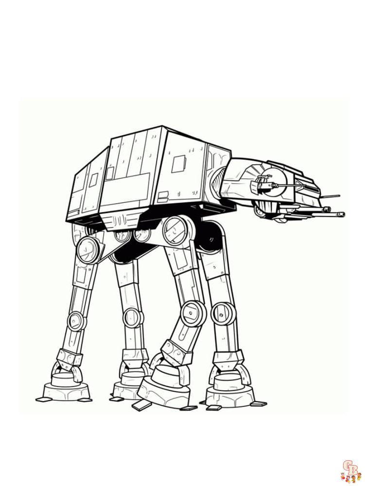 Coloriage Star Wars Gratuitement - Les Meilleurs Dessins pour Enfants