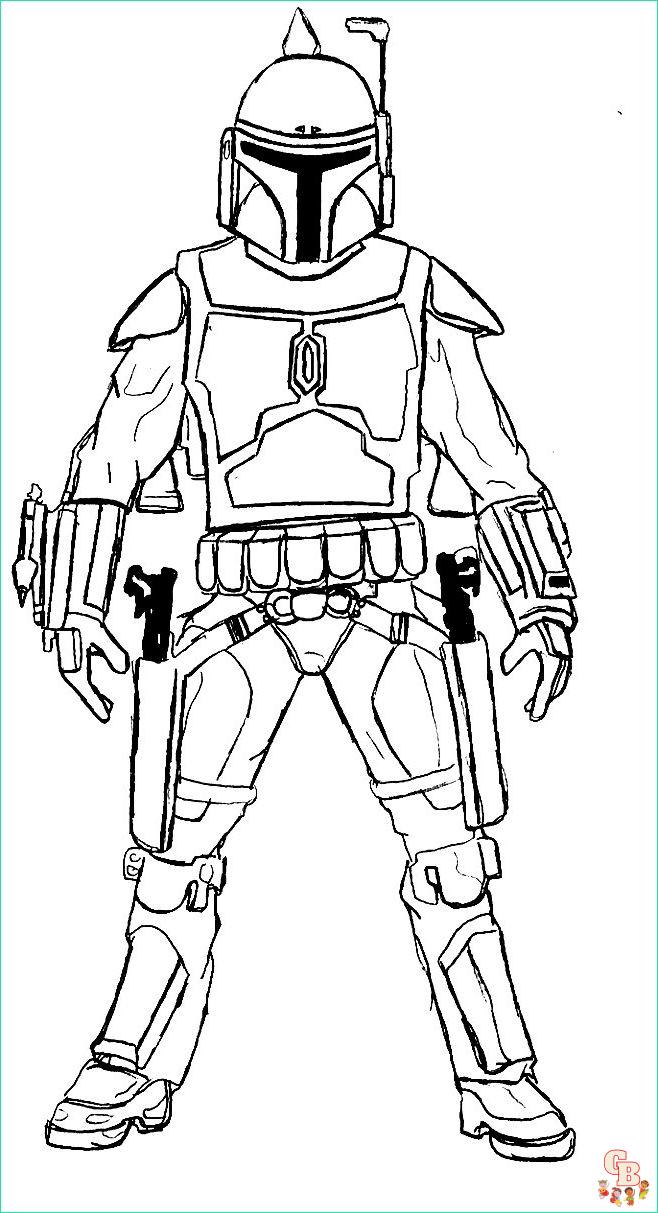 Coloriage Star Wars Gratuitement - Les Meilleurs Dessins pour Enfants