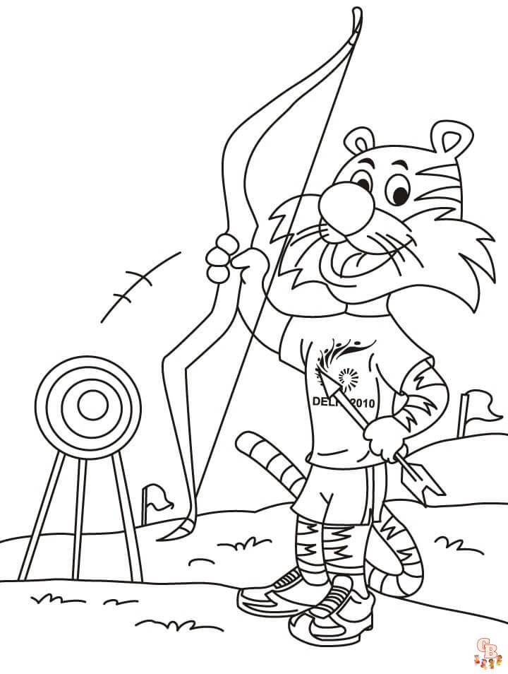 Coloriage Tigre pour Enfant - Les plus beaux modèles à imprimer