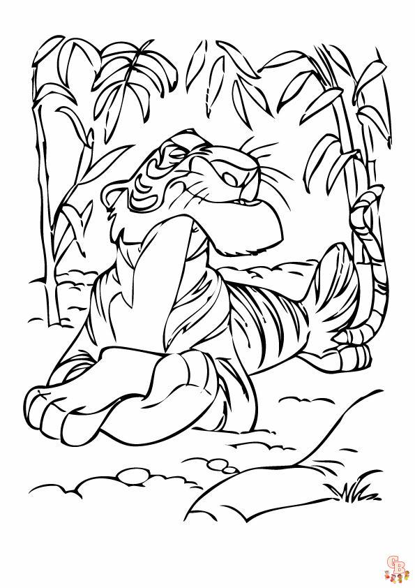 Coloriage Tigre pour Enfant - Les plus beaux modèles à imprimer