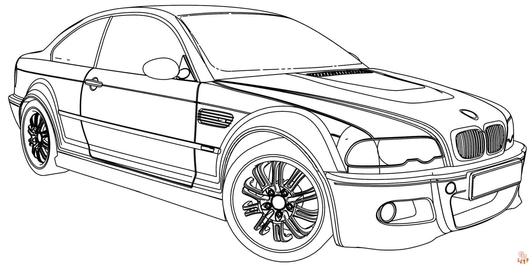 Les meilleurs coloriages de voitures de courses en ligne - Coloriage voiture de course gratuit