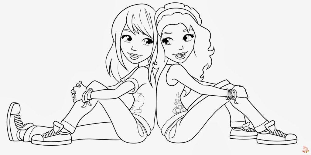 Coloriage BFF